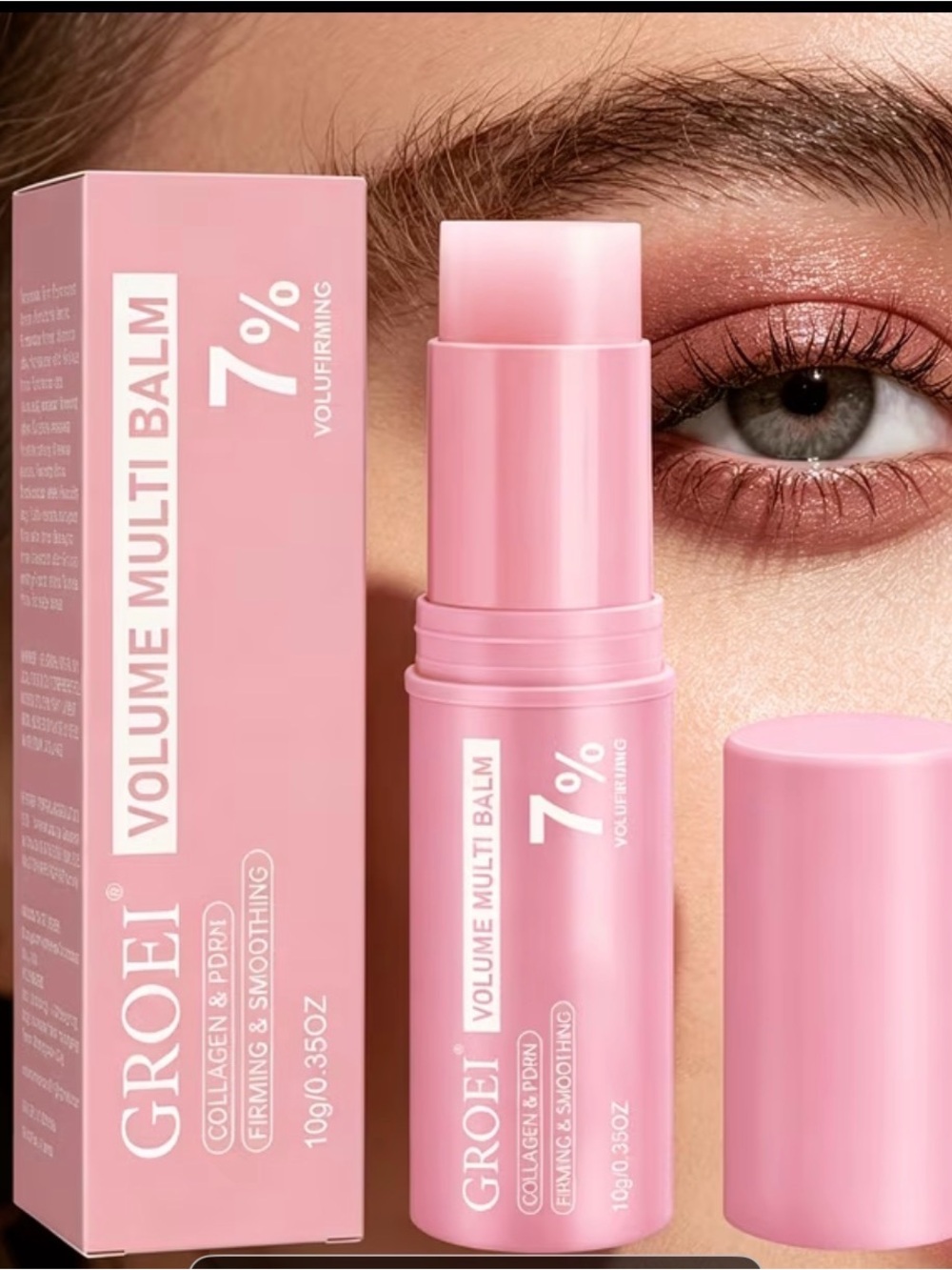 Groei Volume Multi Balm  Hydrating for Lip , forehead & Cheek  for firmer skin
